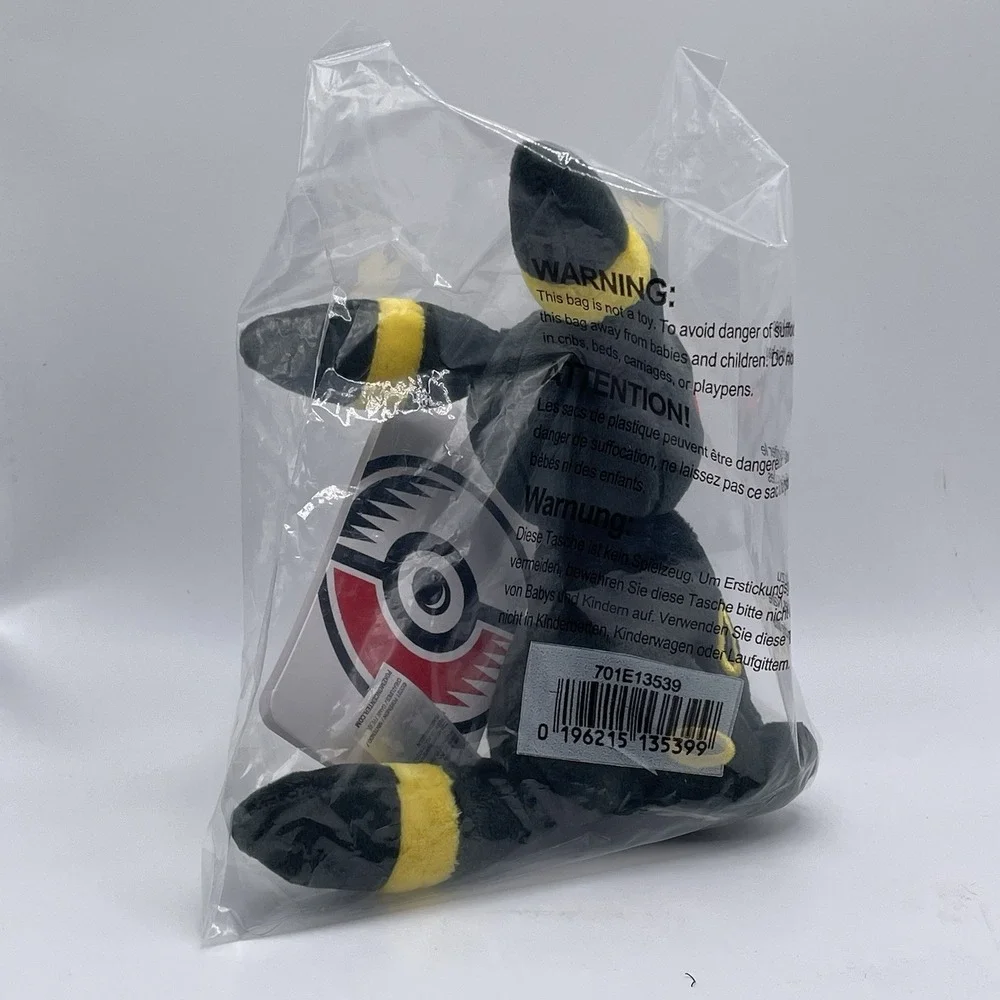 Pokemon Center Sitting Cuties Lot Of 3 Gengar Umbreon Turtwig Keychain Plush